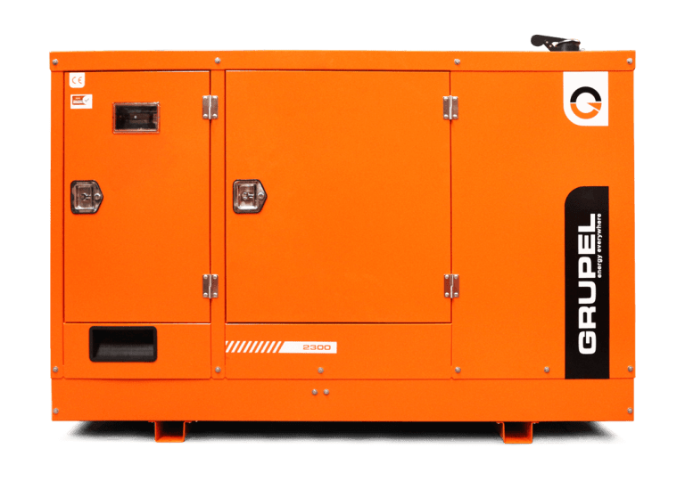 GROUPE ÉLECTROGÈNE INSONORISÉ GRUPEL + GRUPEL 66KVA, 60HZ GAMME INDUSTRIAL